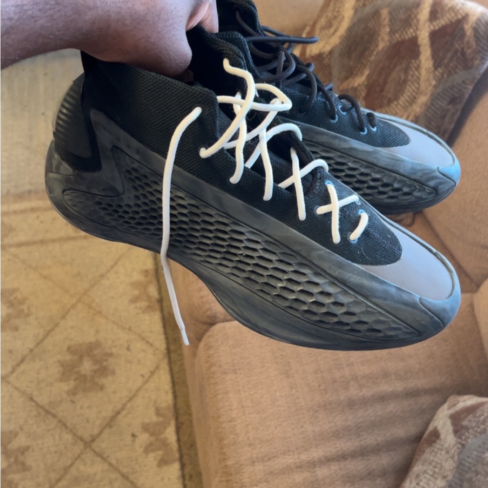 adidas Black and Gray Athletic Shoes